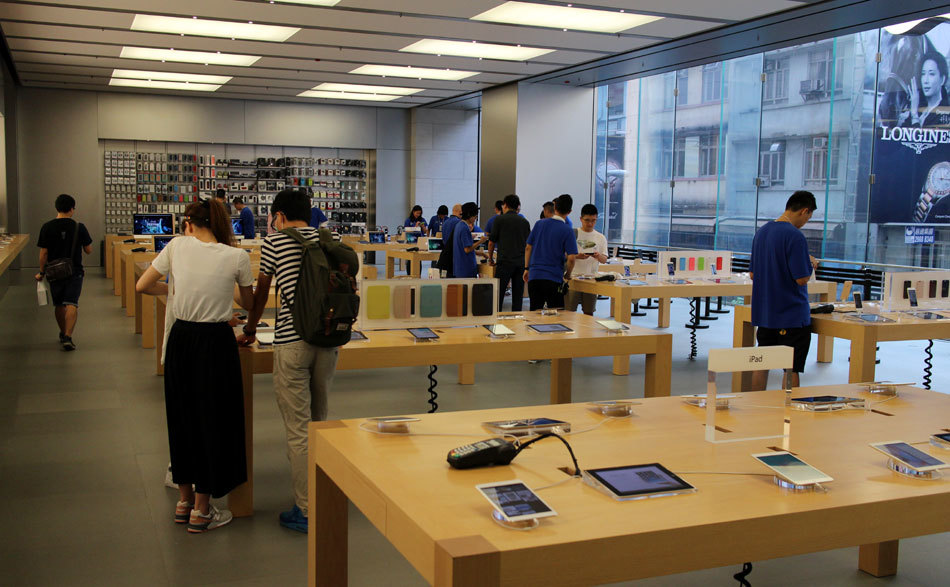 苹果iPhone 6香港发布当日:黄牛猖獗加价收货 苹果iPhone 6香港发布当日:黄牛猖獗加价收货