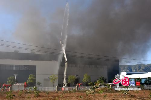 阳煤集团山西吉天利电池发生火灾事故  无人员伤亡