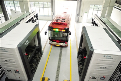 山西省晋中市即将建首个电动公交车换电站