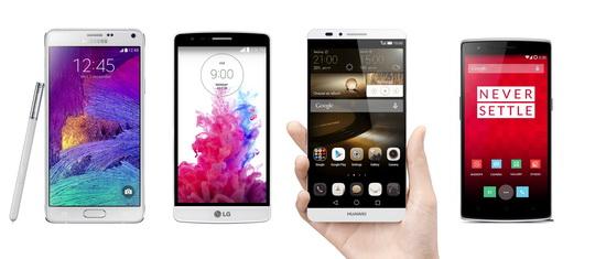 2014年智能手机市场趋势：苹果三星风头被抢