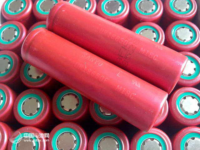 三洋发布首款3350mAh18650锂电芯  高价：30元/只