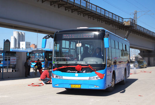 天津公交集团加速普及新能源车