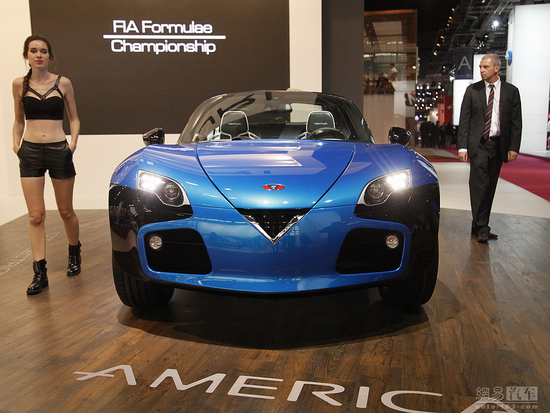 另类电动超跑 Venturi America巴黎亮相
