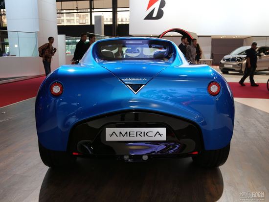 另类电动超跑 Venturi America巴黎亮相