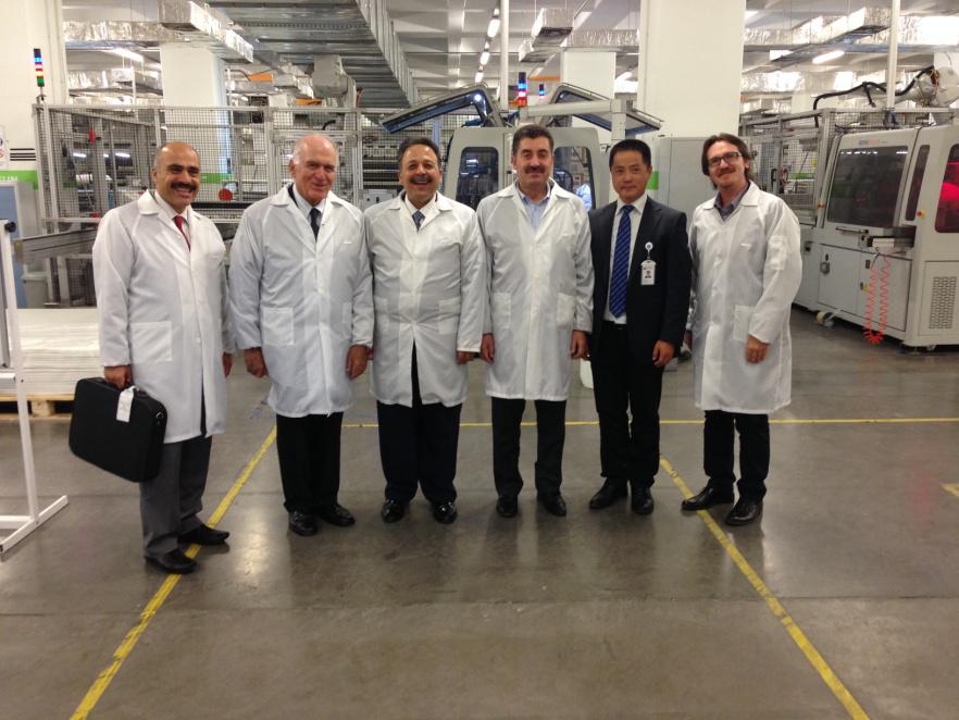 土耳其能源委员会主席一行访问中电光伏