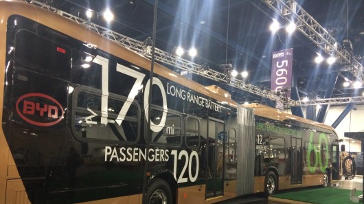 比亚迪在美发布全球最大电池电动汽车