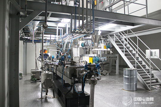 金银河智能首创锂电正负极浆料生产线在南都电源投产