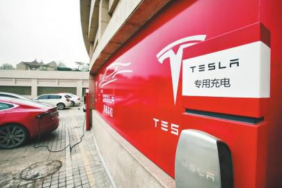 济南特斯拉电动汽车充电桩走了进五星级酒店