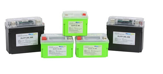 DLFP系列摩托车起动用锂离子电池产品