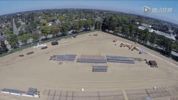 苹果公司新总部首次亮相   外形貌似宇宙飞船