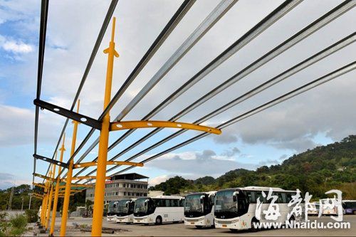 齐安公交总站的充电设备资料图