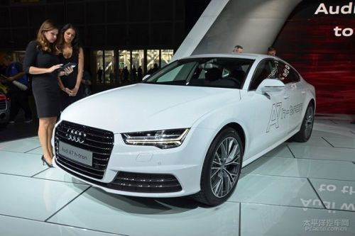 奥迪A7氢燃料电池车亮相：搭载了氢燃料电池的动力系统