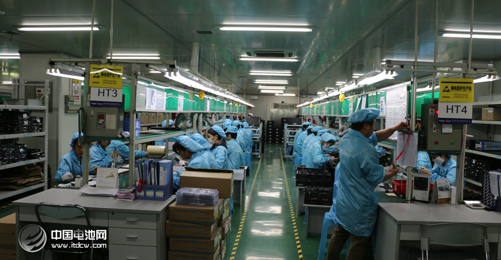 中国电池网于清教一行调研考察电小二移动电源