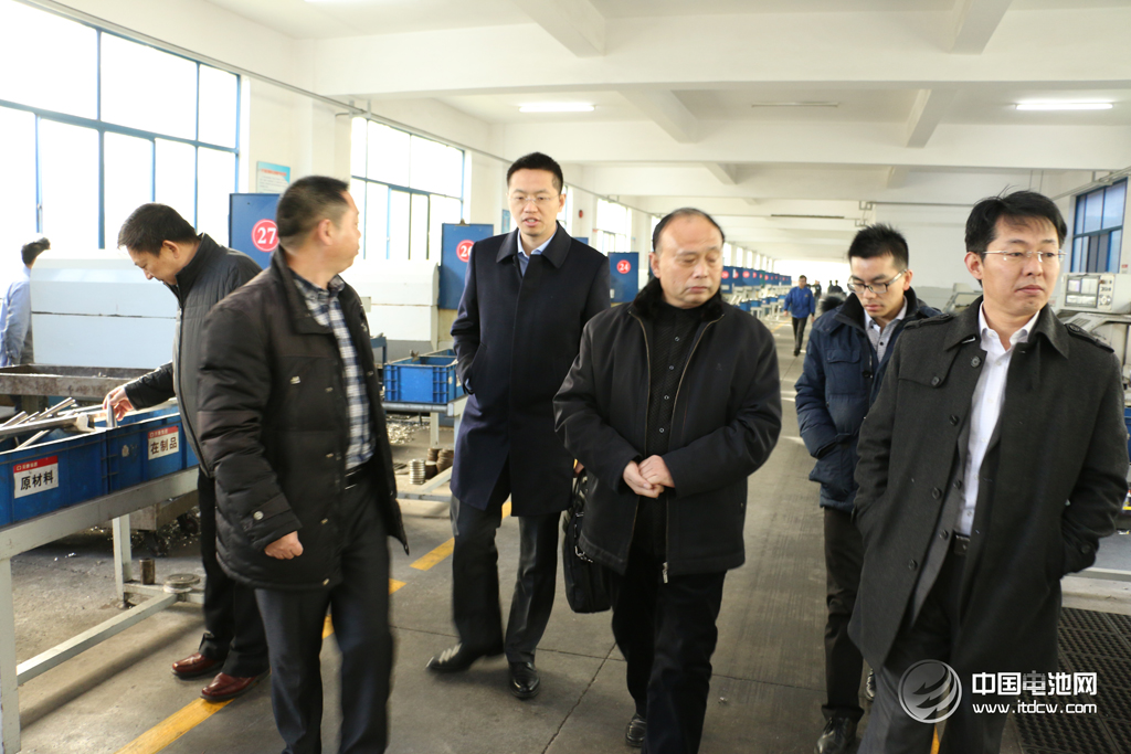 中国电池网率团参观考察安徽天康集团锂电新能源
