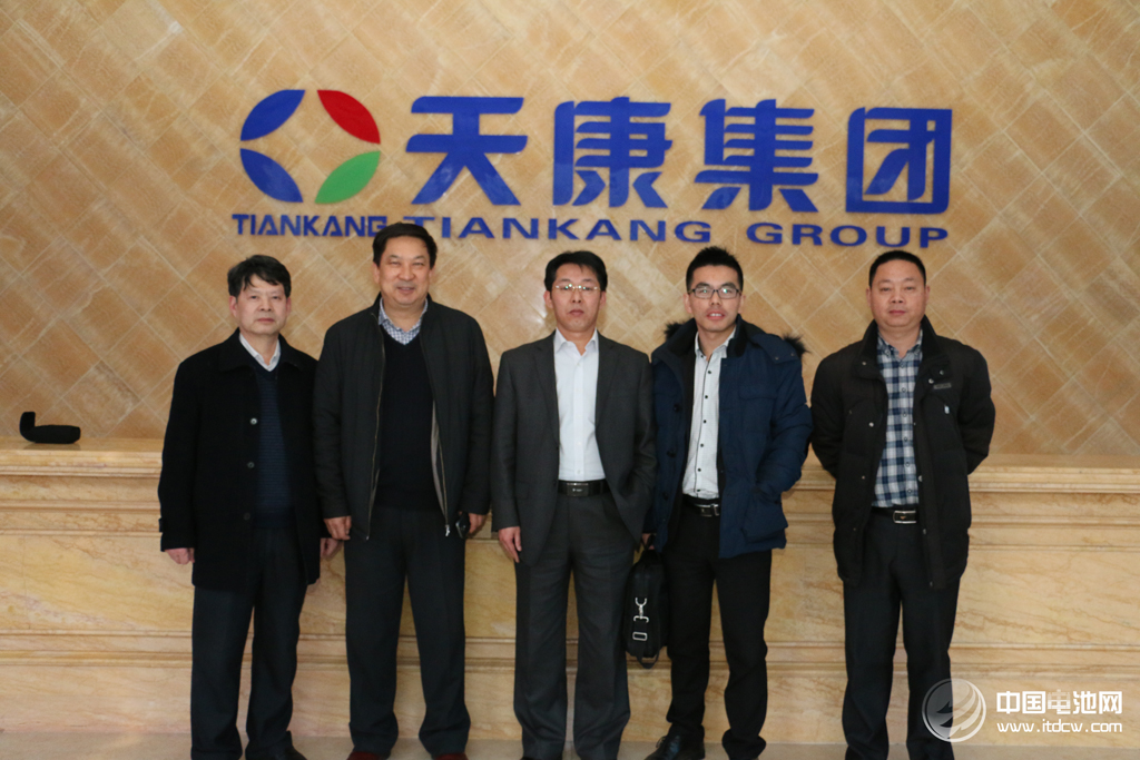 中国电池网率团参观考察安徽天康集团锂电新能源