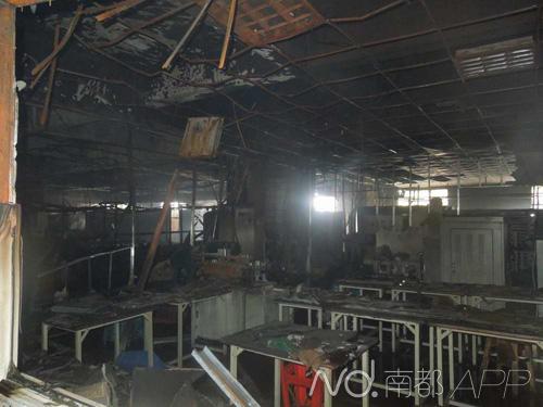 东莞市今明阳电子科技有限公司发生重大火灾事故