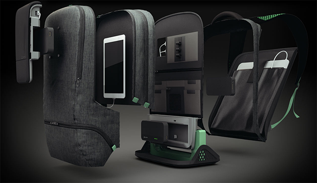“AMPL”一款智能化的充电背包 随时随地有电