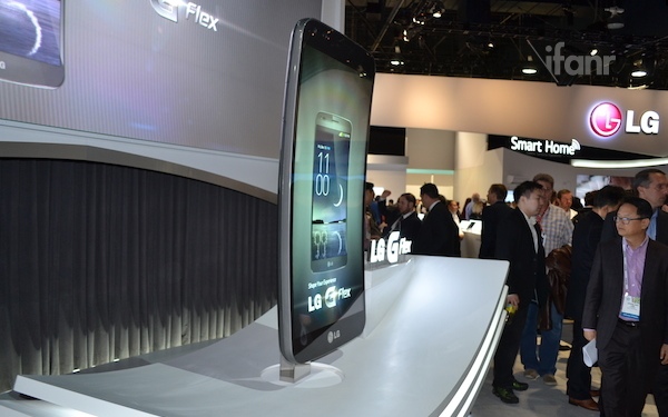 曲面屏幕还在继续  LG G Flex 2 CES我们不见不散