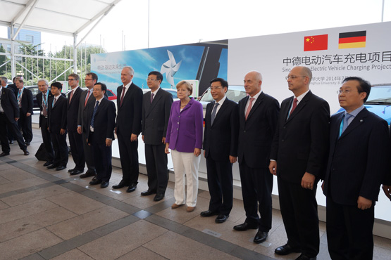未来中德电动车充电接口标准将实现完全统一