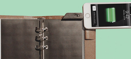 Solar Page:内置太阳能电池板的可充电笔记本 Solar Page:内置太阳能电池板的可充电笔记本