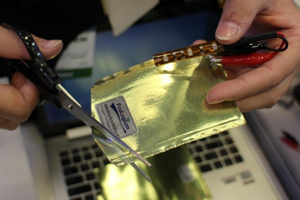 台湾辉能科技推出新型软性锂电池材料