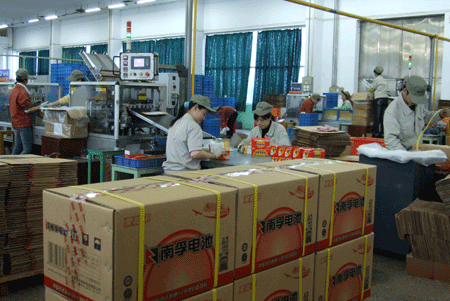 南孚电池生产线