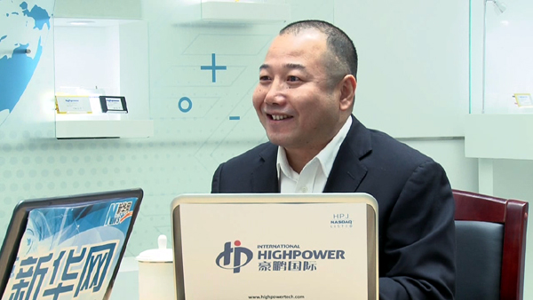 豪鹏国际董事长潘党育接受新华网专访：谈“绿色之路” 