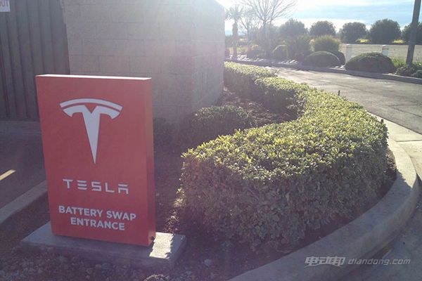 特斯拉加州换电站准备就绪 仅对受邀车主开放