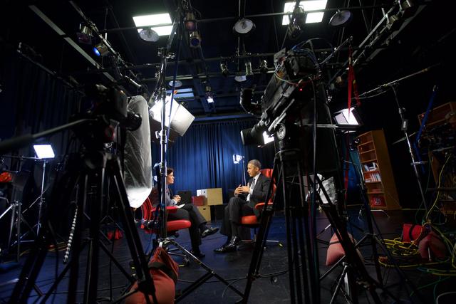 专访奥巴马：最爱自拍杆 生活中只用iPad