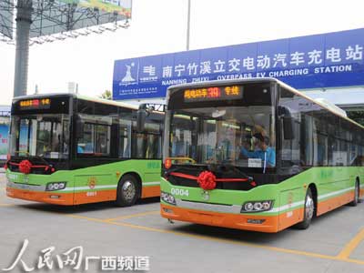 南宁出台意见推动新能源汽车产业发展 2020年前推广6000辆