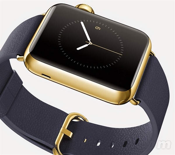 苹果Apple Watch彰显奢华 周身18K金打造几个银子？
