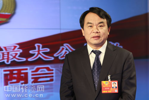 全国政协委员、四川省电力公司总经理王抒祥
