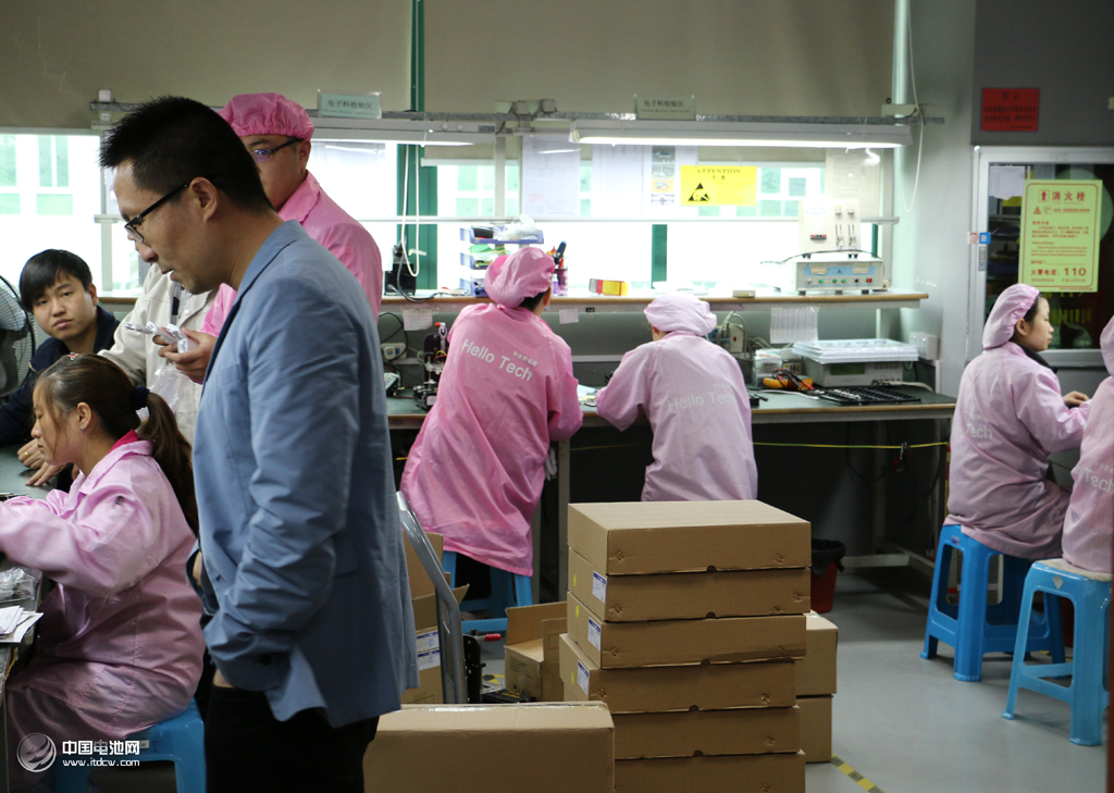 所有外来原材料、部件一一检验