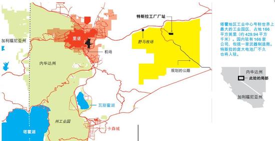 美国各州的特斯拉“巨工厂”争夺战