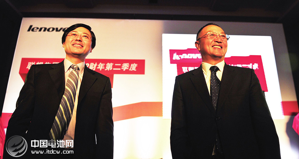 杨元庆和柳传志