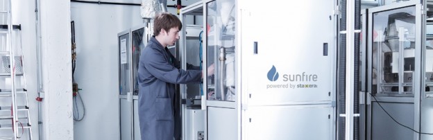 奥迪与德国政府支持 Sunfire发布人造燃料与燃料电池双用技术