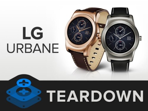 LG Watch Urbane智能手表拆解：电池易更换