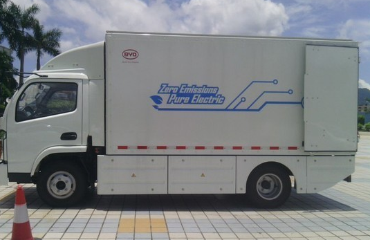比亚迪电动卡车