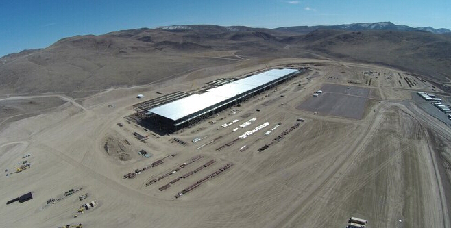 特斯拉预计2020年全球车用电池使用总量将高达70GWh