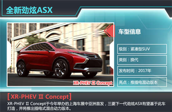 三菱发力新能源  3款插电混合动力车型将推出