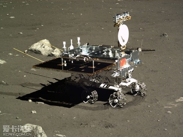 玉兔号月球车上应用了国产的同位素核电池