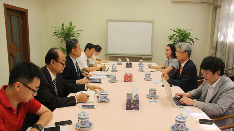 中汽协董扬会见韩国电池工业协会代表团一行