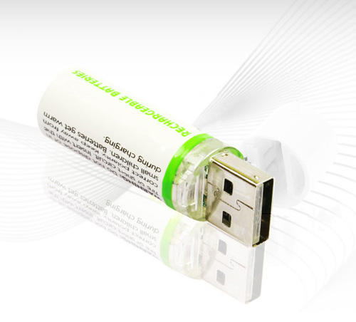 USB充电创意AA电池  不带充电器也能给手机充电