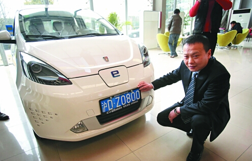 推广和示范力度加大 1-5月上海新能源车上牌达10639辆