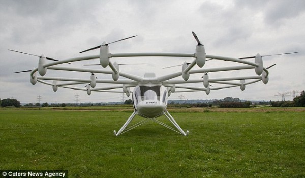 德公司研制新型纯电动直升机：18个旋翼更稳定