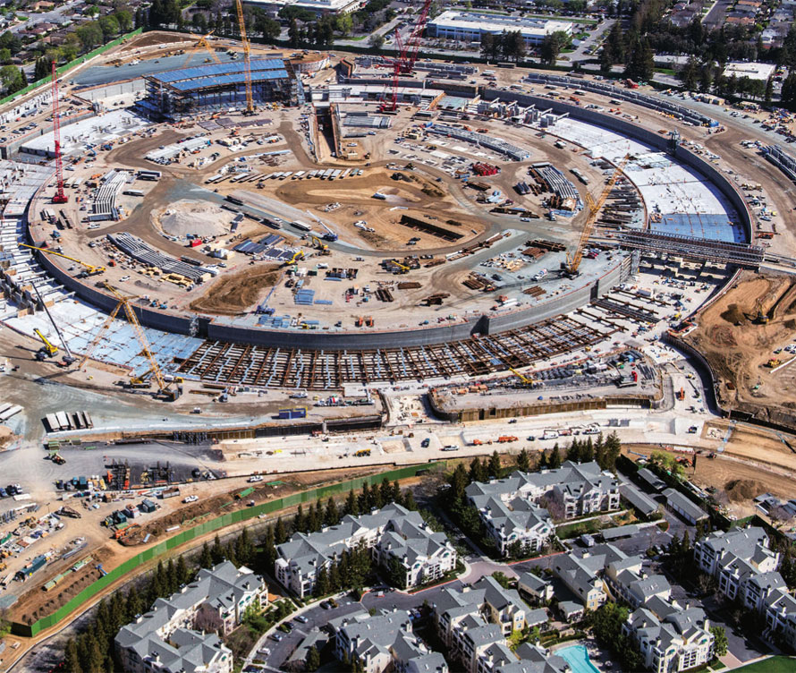 苹果新总部建得怎么样了？《财富》记者随库克去转了一圈