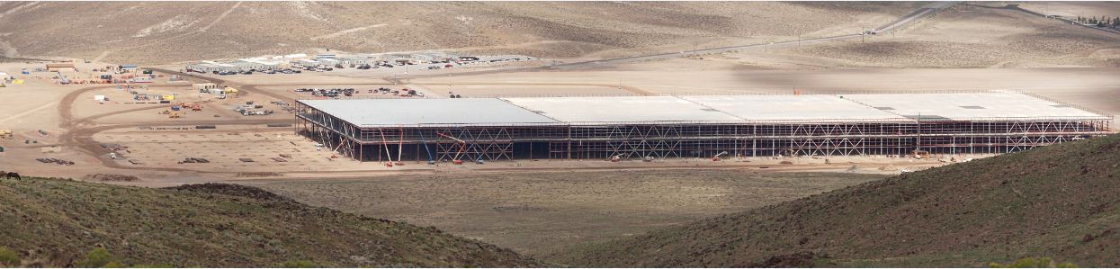 特斯拉超级电池工厂即将落成 最新照片曝光