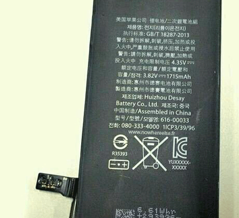 iPhone 6c 电池体积小 容量向iPhone 6靠拢