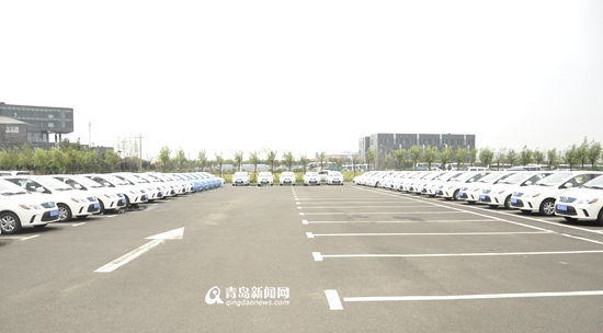 百辆新能源车交付青岛高新区“创客” 已建3000余个充电终端