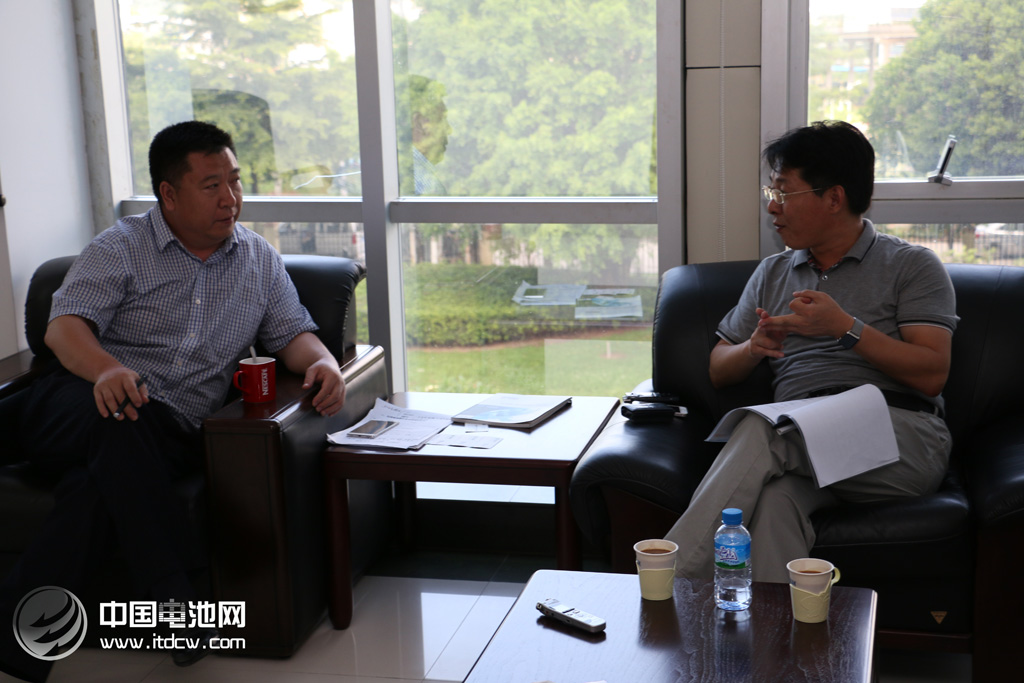 中国电池网一行调研比克电池  动力电池供不应求